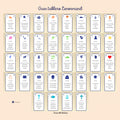 Grand Tableau Lenormand (gran tablero imprimible)